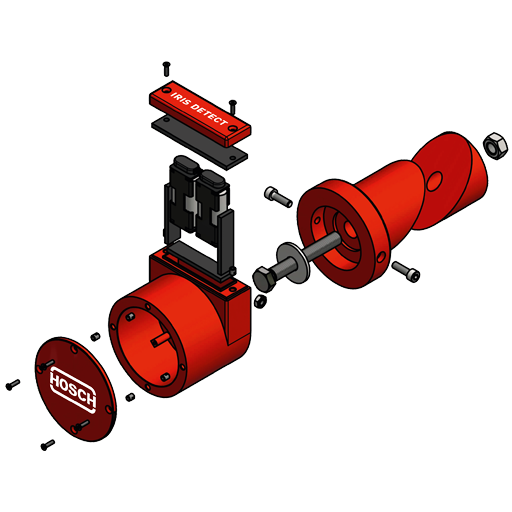 HOSCH-iris-DETECT-exdrawing HOSCH iris DETECT explosion